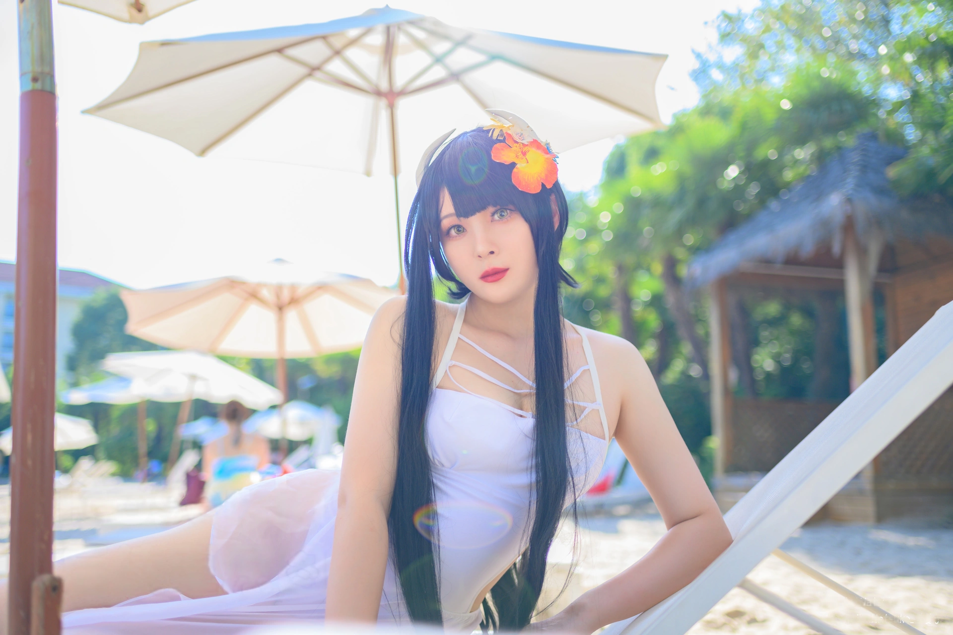 Natsuko夏夏子 – NO.049 碧蓝航线 比叡泳装 2